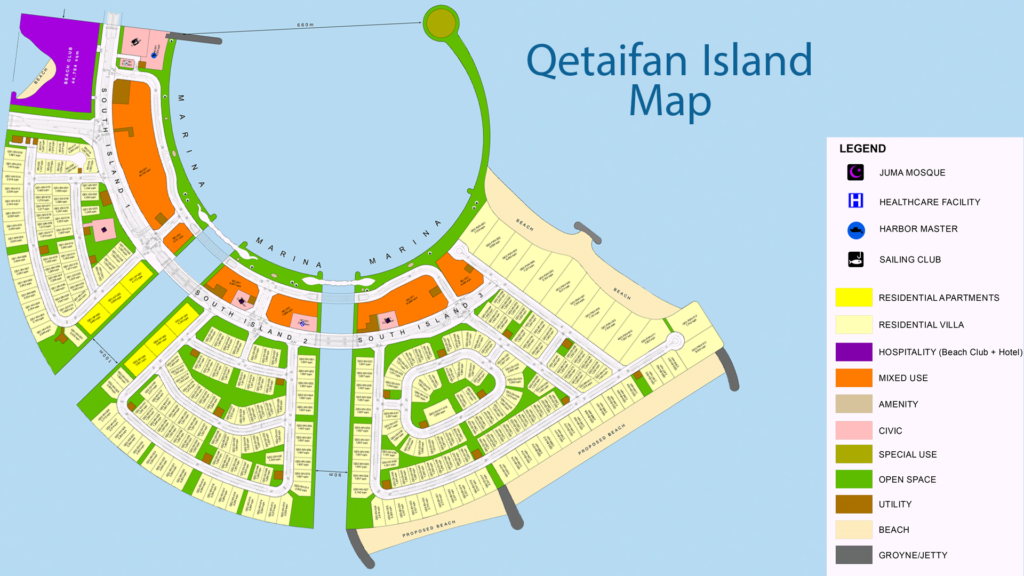 Qetaifan Island​​ Plan